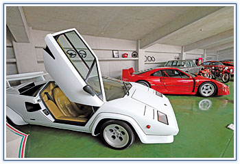 Ferrari and Lamborghini models (1970s and 1980s)
